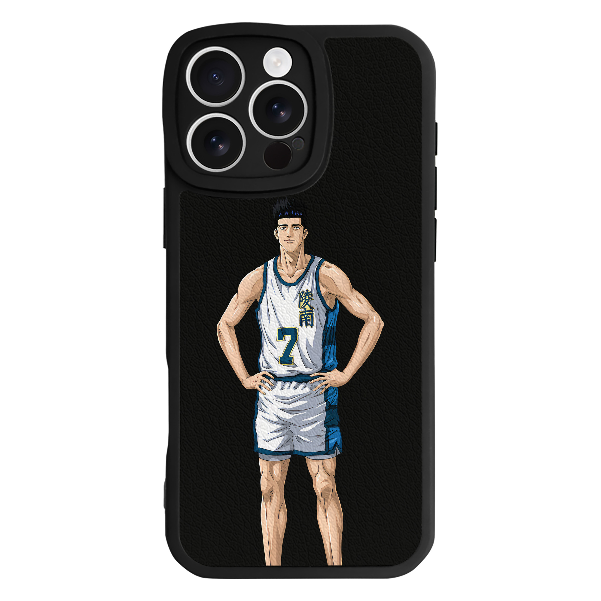 （画像用） SLAM DUNK／スラムダンク 【iPhone 16シリーズ対応】シリコンスマホケース（レザー調） 材質：シリコン